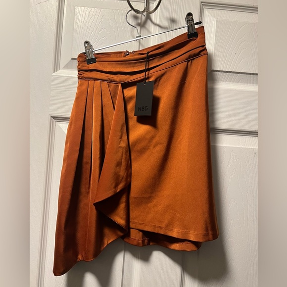NBD by Revolve wrap silky skirt - Picture 1 of 7